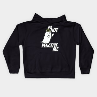 Do Not Perceive Me Kids Hoodie